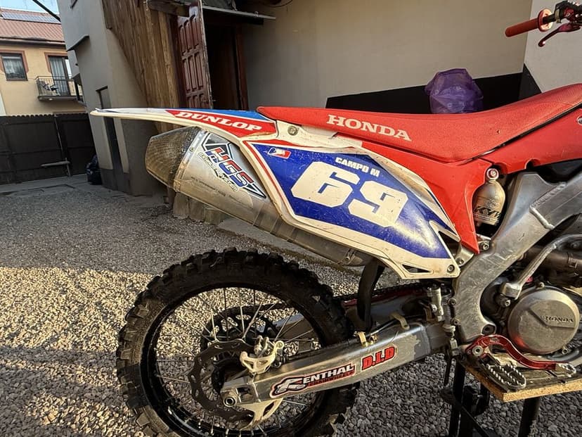 Honda crf 450 z 2012 roku doinwestowana