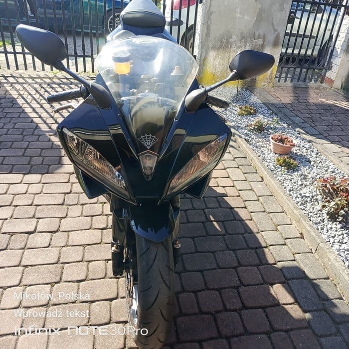 Yamaha R6 2006 przebieg 60 tys bez wkladu, przygotowany do sezonu