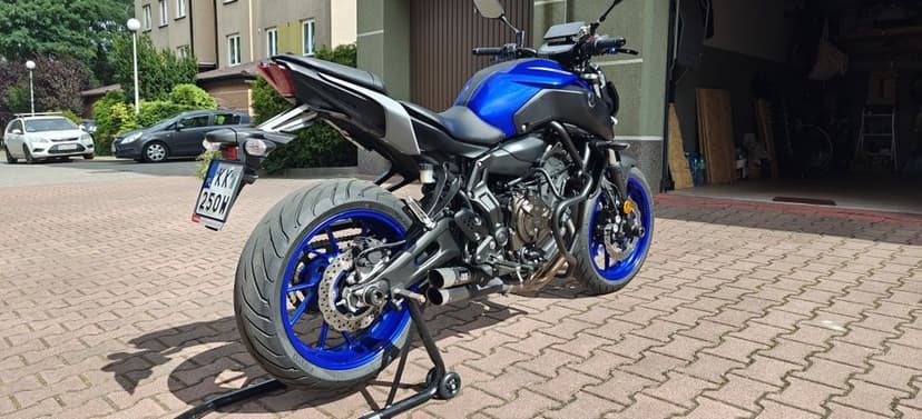 Yamaha mt-07 salon polska 1 wlaściciel nowe opony ixil hyperlow  gmole