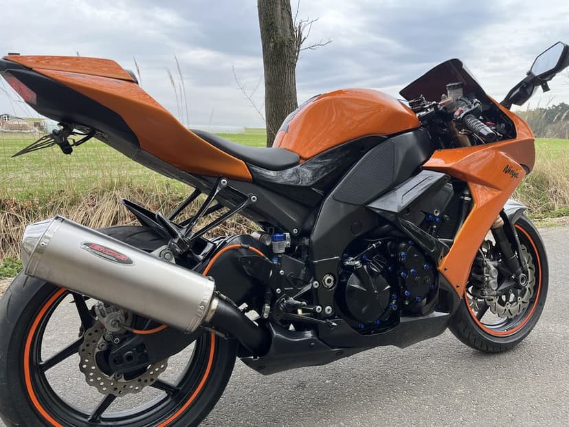 Kawasaki Ninja Zx-10r 200 koni Wildfire pearl orange