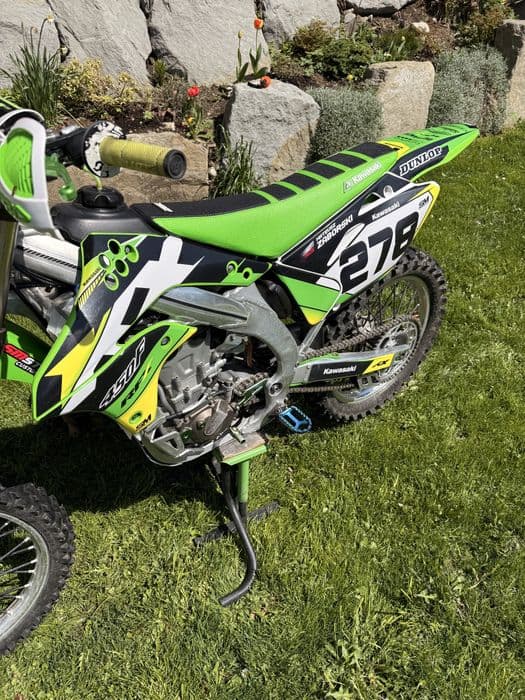 Kawasaki KX450F - doposażony, gotowy na sezonu