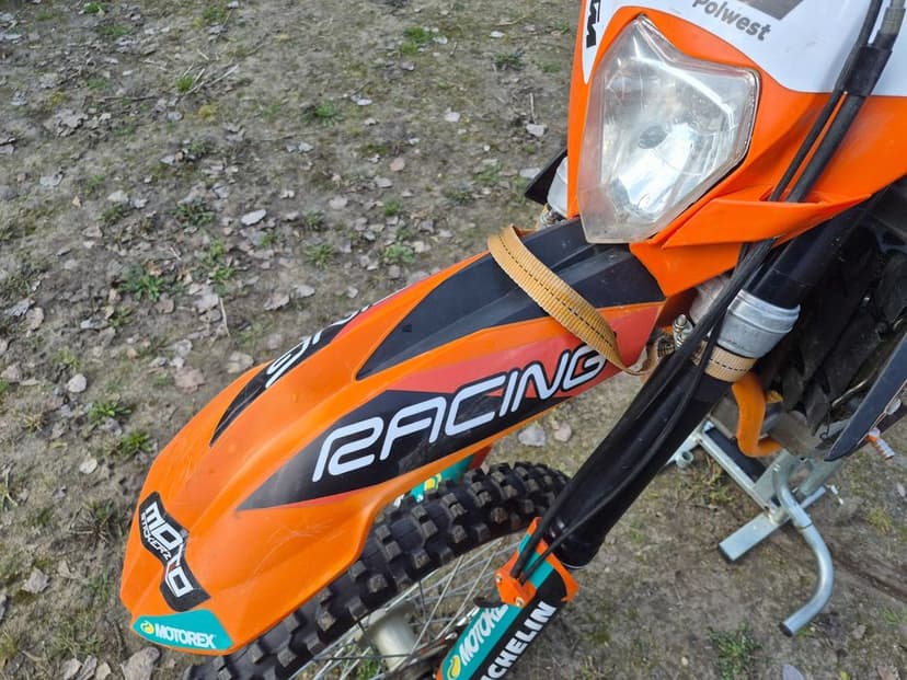 KTM EXC 400 RFS 2007r. MOUSSE i Wentylator SPAL ważny przegląd i OC