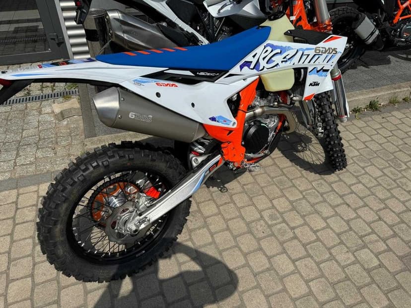KTM EXC-F 450 SIX DAYS 2024 Przebieg 226 km, tylko 8mth