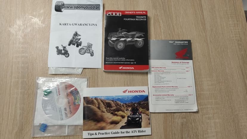 Quad HONDA TRX 250 Recon