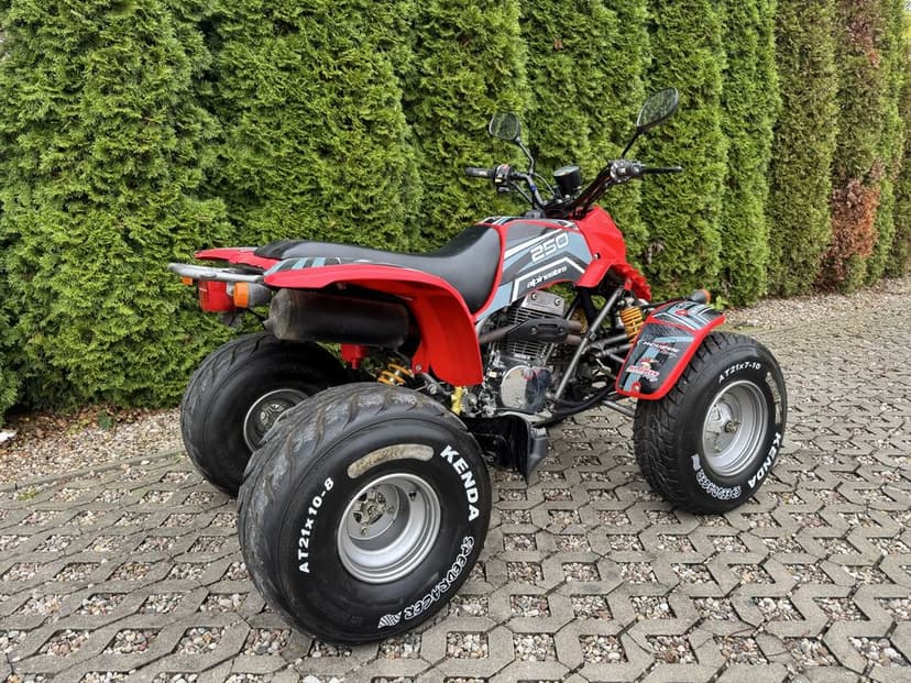 SMC Honda/Barossa 250 Homologacja kat. B L7E dwa cylindry