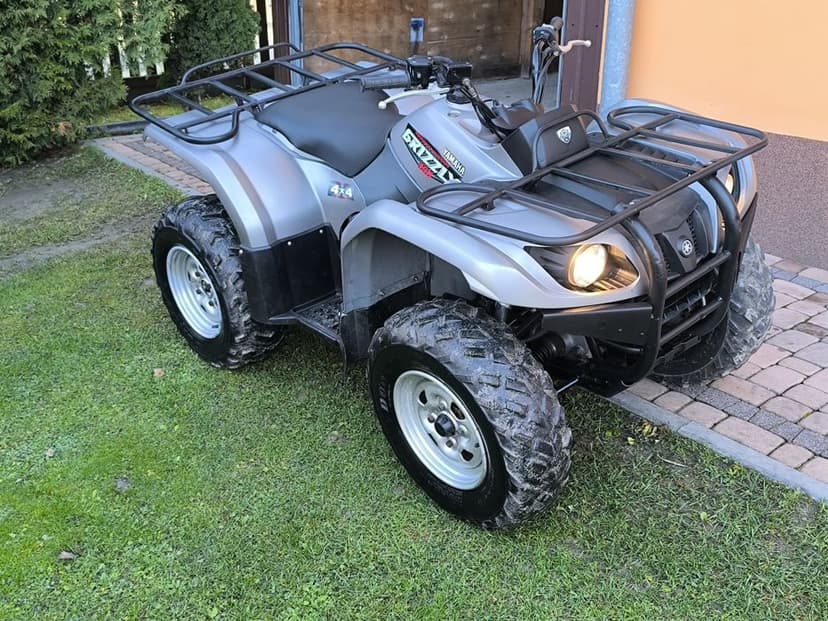 Yamaha grizzly 450 4x4, 3700km!