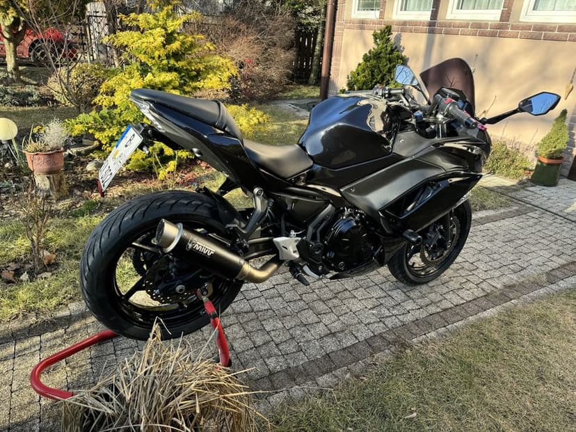 Kawasaki Ninja 650 MIVV PUIG pełna moc 20kkm FULL BLACK gotowy na sezo