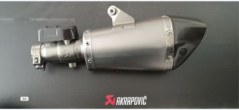 Akrapovic Yamaha R6 RJ15 + decat Dominator, Oryginał!