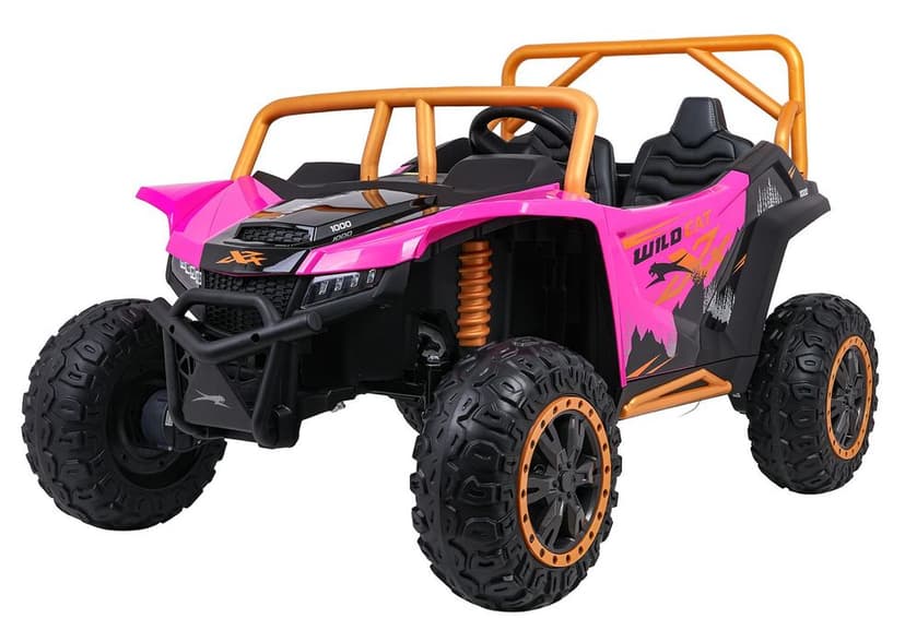 Auto na akumulator Buggy Arctic Cat WILDCAT 24V 4x200W XX Różowy