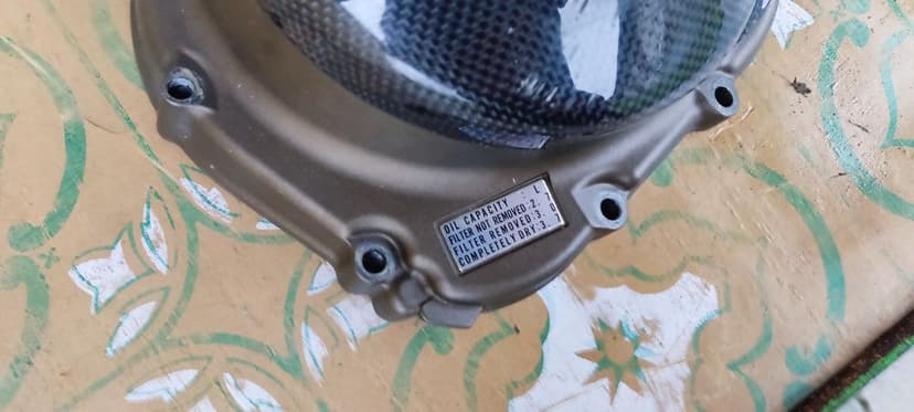 Kawasaki ZX 10r dekiel nakładka carbon 04-05