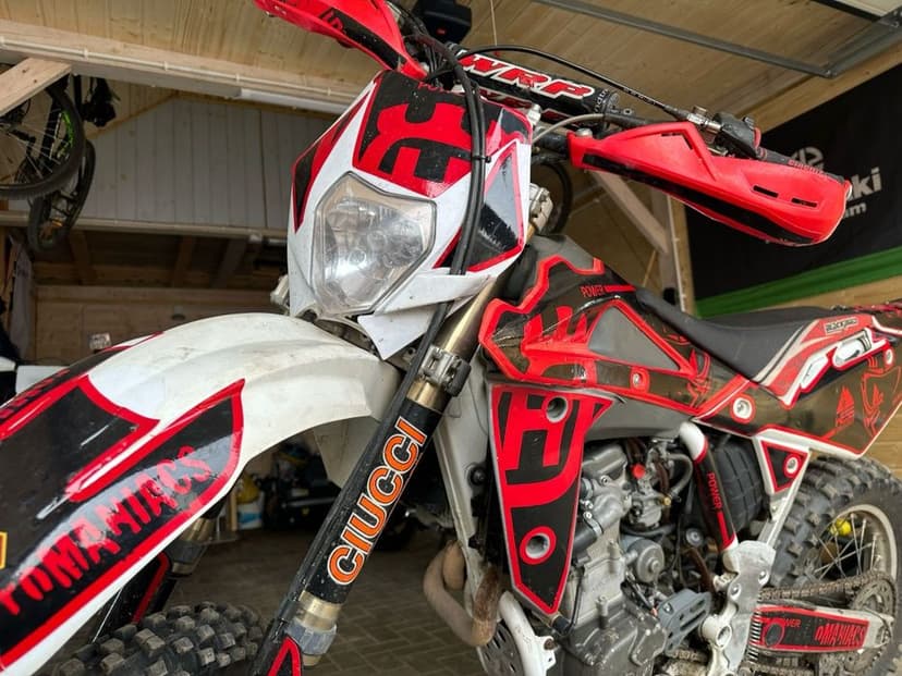 Husqwarna TE 450 , zarejestrowana