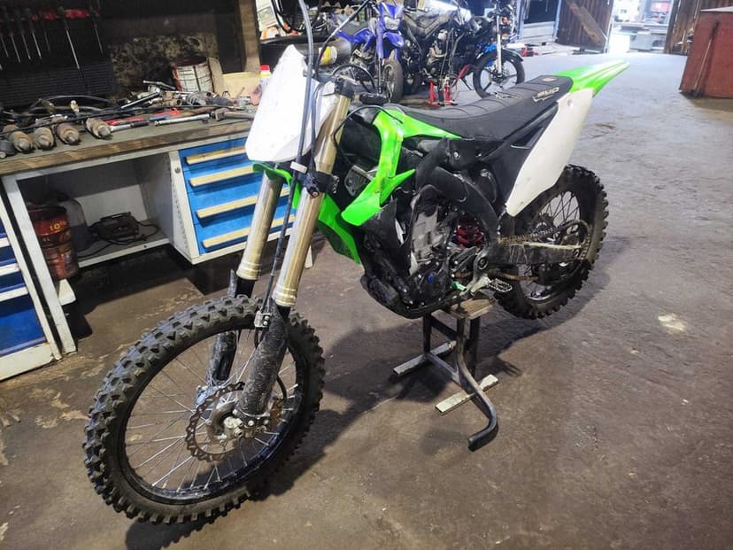 Wszystkie Części Kawasaki KXF 450 Sprawny 2012 Silnik Zawieszenie Koła