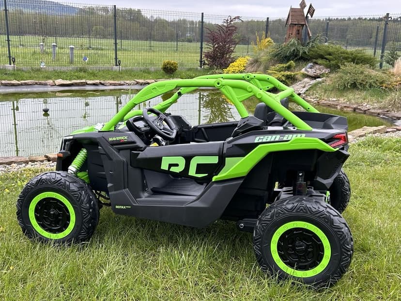 AUTO na akumulator 2-osobowy Pojazd Autko BUGGY 4X200 Watt 24V CAN-AM