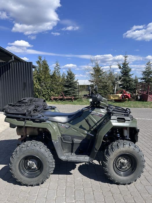 POLARIS SPORTSMAN 570 EPS 2023r Zarejestrowany Led wyciągarka kufer 4x4 wspomaganie