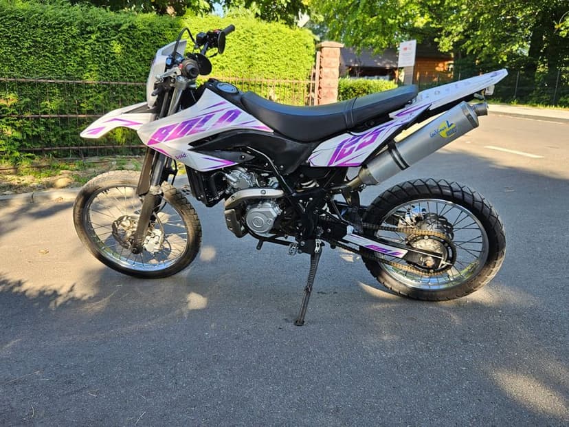 Yamaha WR 125 wr125 a1 B1 Zadbana Leovince Biała Niski przebieg Orginalna