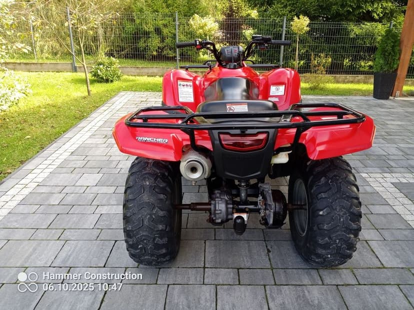 Honda Fourtrax Rancher 420 4x4. Jak nowa. . OKAZJA. .