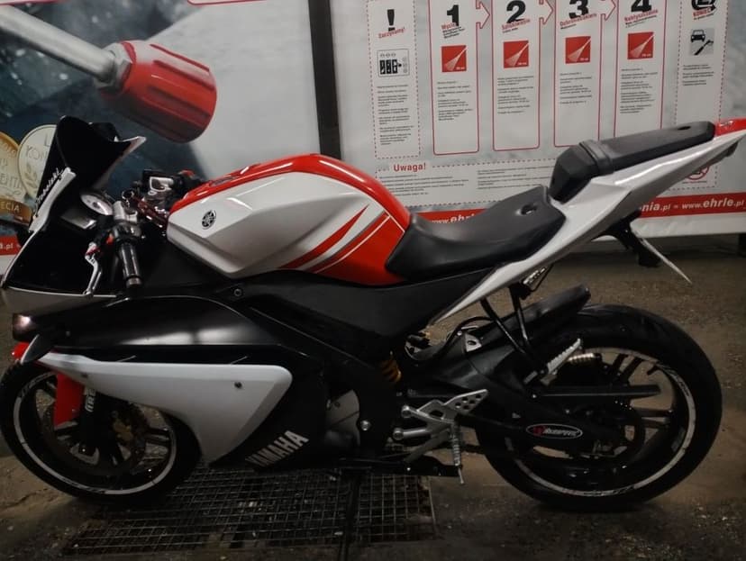 Yamaha yzf r125 2008r  kat a1/b