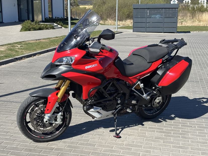 Ducati Multistrada 1200S, bezwypadkowa, krajowa, prywatnie