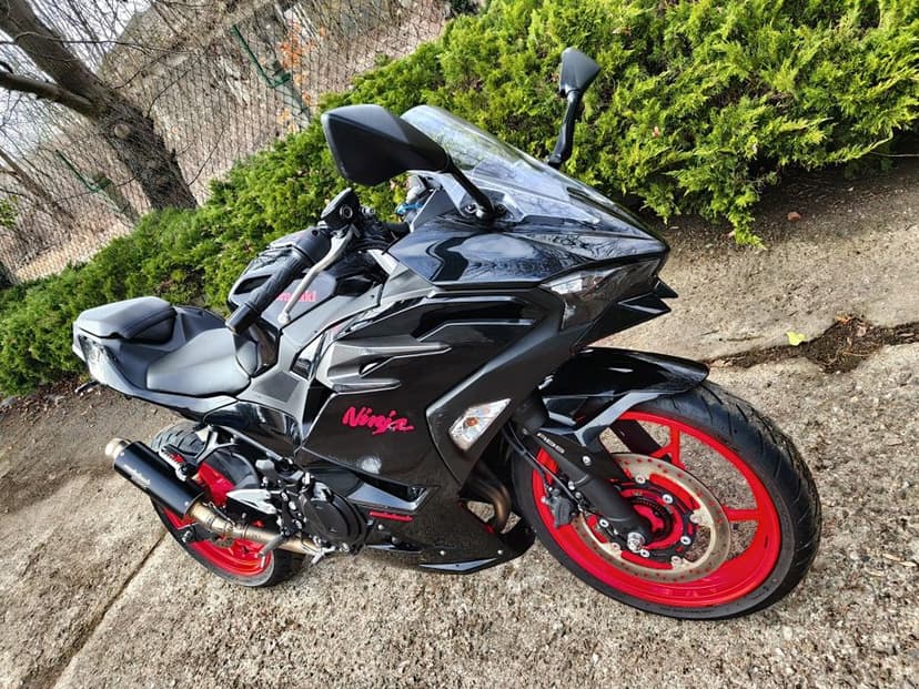 Kawasaki Ninja 500/125, 2025r gotowy do jazdy, wydech SHARK