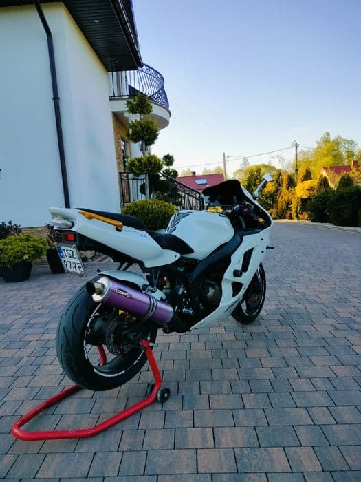 Kawasaki Ninja ZX6R*DOINWESTOWANA*Biała Perła