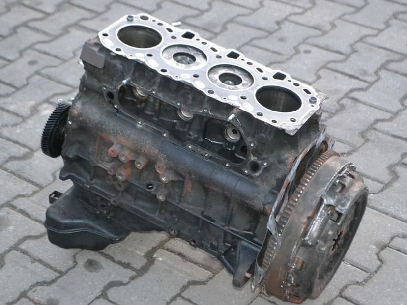 Dół Silnika, Blok, Tłoki, Wał Korbowy Toyota Hilux 2.5 D4D