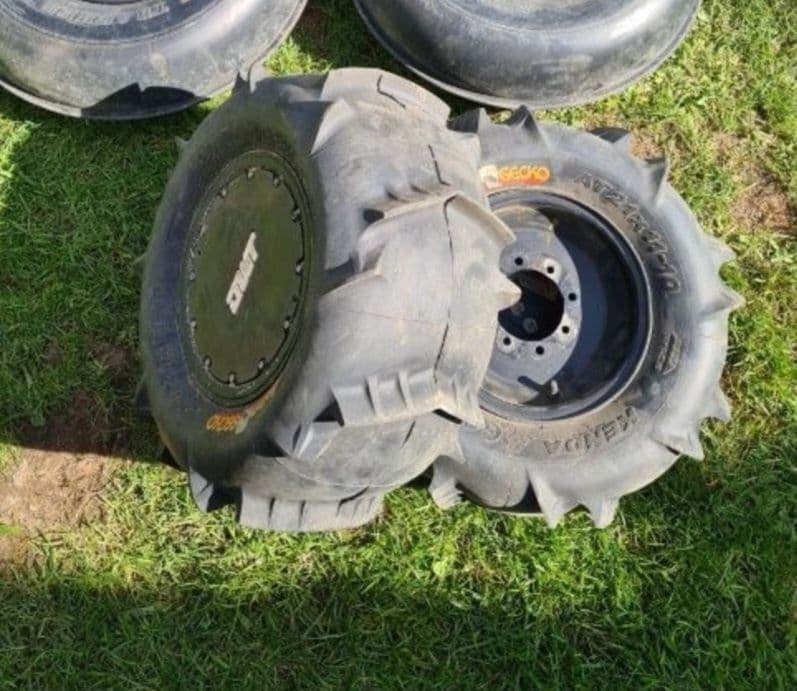 Koła felgi komplet opony quad suzuki ltz ltr trx kfx 4x110 4x144