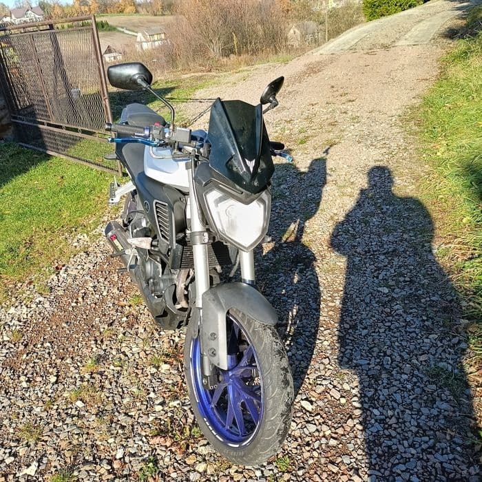 Yamaha Mt125 zadbana