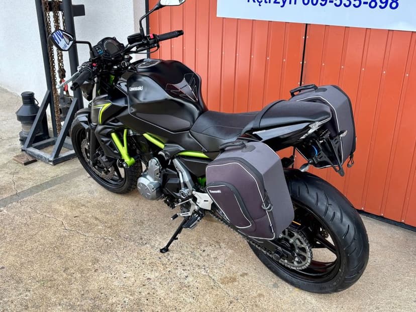 Kawasaki Z650 Dużo dodatków 2018r Akrapovic Super Stan Raty Transport