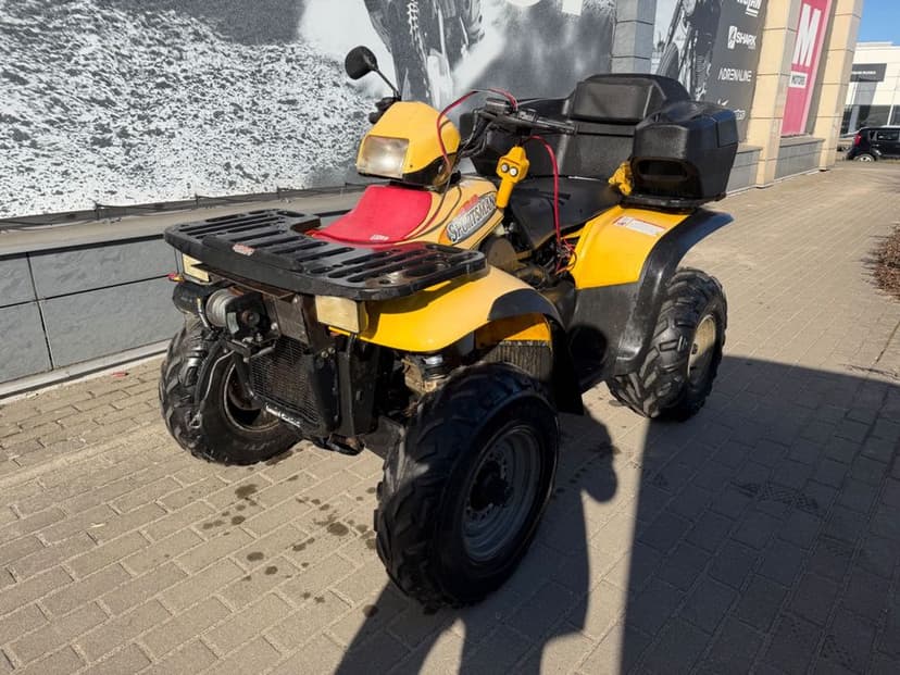 Quad 4x4 Polaris Sportsman 400 z pługiem