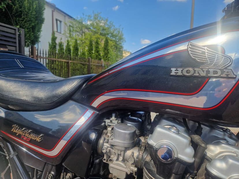 HONDA CB 750 Nighthawk, zamiana