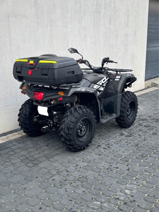 Cf moto 450 homologacja L7e Polaris 500  Kymco Tgb