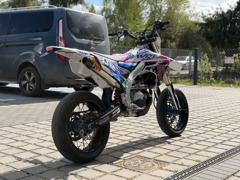 Yamaha WR 450 F Supermoto Homologacja