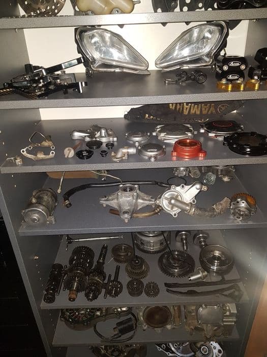 Yamaha Raptor 700 kartery skrzynia wahacze amor kiwak skrzynia lampy