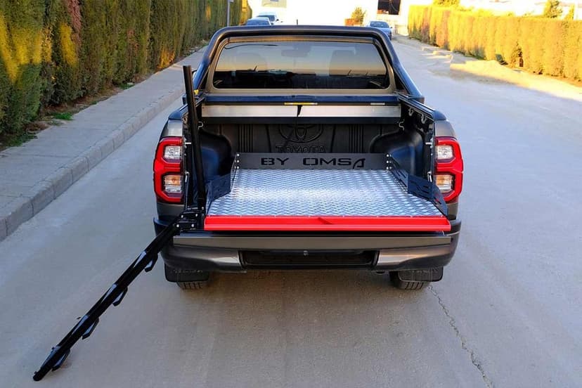 Zestaw szuflada + drabina na pakę Toyota Hilux