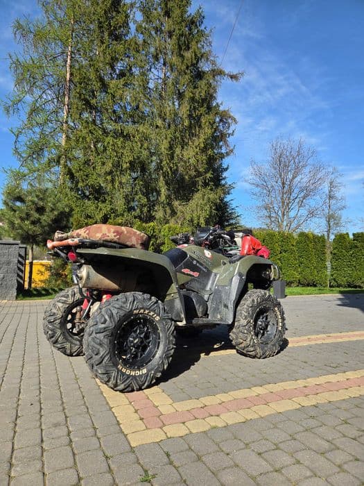 Suzuki kingquad 750 zarejestrowany oc wyciągarka