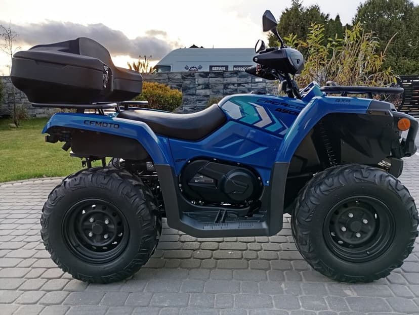 QUAD CFMOTO 450S 4x4 blokady Led Homologacja
