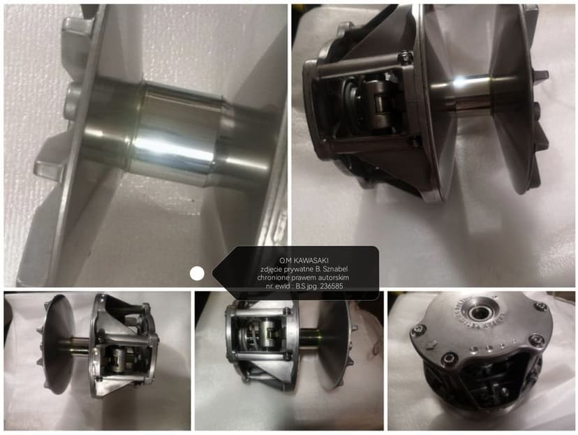 WARIATOR KAWASAKI Brute Force KVF KFX 360, 400, 650, 700, 750