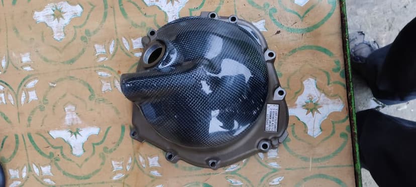 Kawasaki ZX 10r dekiel nakładka carbon 04-05