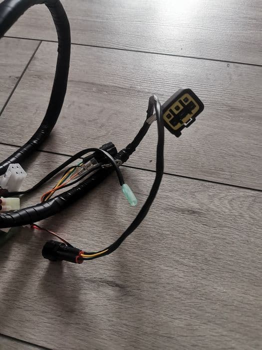 Yamaha raptor 350 wiązka instalacja elektryczna