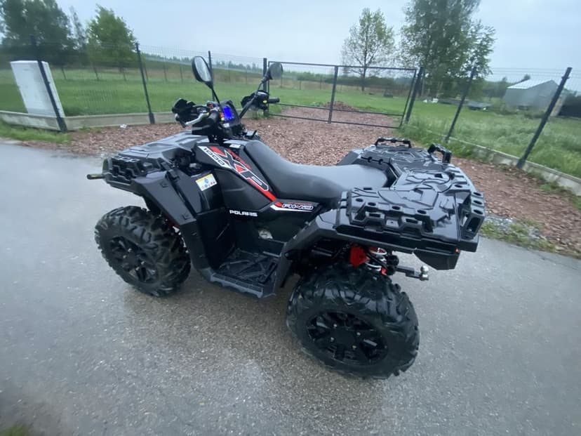 Bagażnik tył schowek przód maska pokrywa plastiki obudowy owiewki siedzenie kanapa licznik stopień lewy prawy podstopnica Polaris 1000 xp sportsman