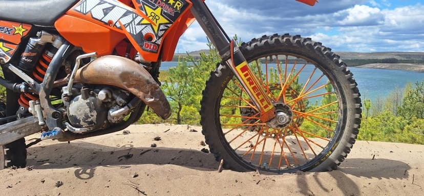 MOTO CROSS KTM SX 125 2006r NICASIL, głowica sportowa VHM, 30mth na tłoku, koła EXCEL, handbary