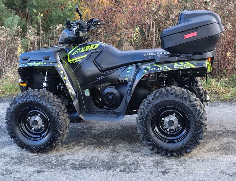 Polaris Sportsman 800  L7e 4x4  pług super quad