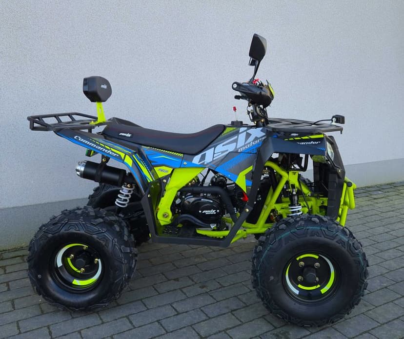 Dostawa GRATIS  w 48h !!! Asix Commander 125 cc BLACK FRIDAY