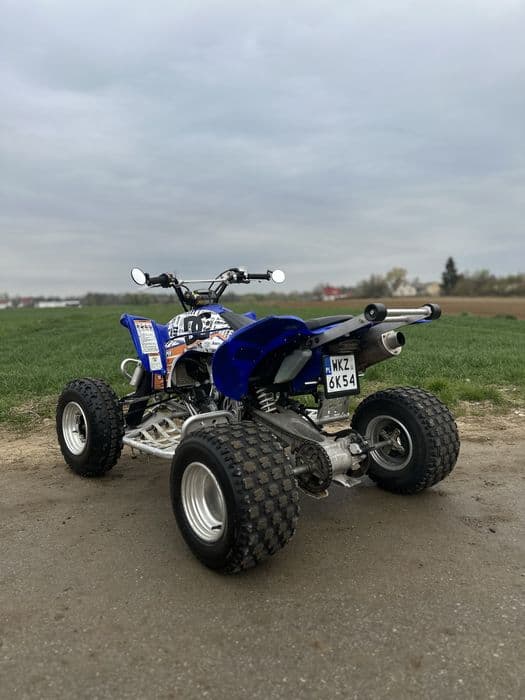 Yamaha raptor yfz 450 zarejestrowana L7e