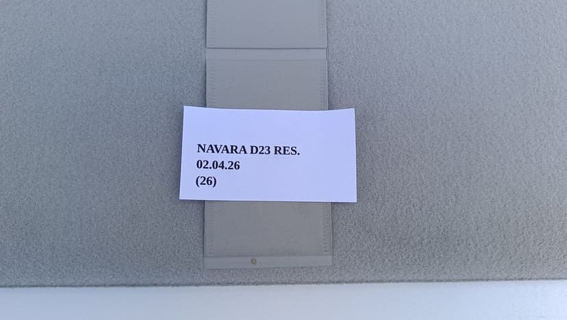OSŁONA PRZECIWSŁONECZNA LEWA DASZEK NISSAN NAVARA D23 NP300