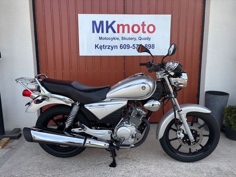 Yamaha YBR125 Custom  KatA1 B Tylko 13.000km - potwierdzony. Niemcy Transport Raty YBR CBF