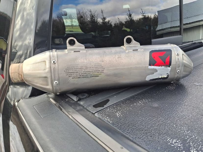 Tłumik Akrapovic KTM, 4t (wydech, husqvarna, gas gas) 17-19r