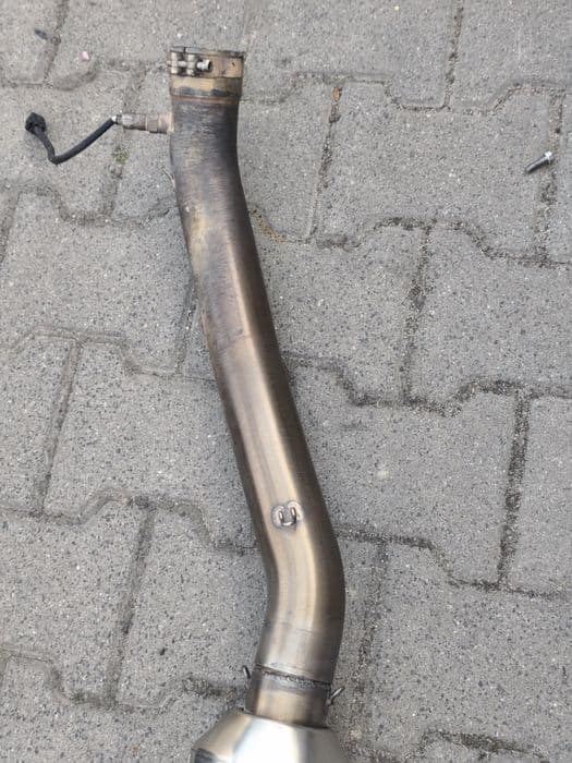 Suzuki GSXR 1000 GSX-R K7 K8 układ wydechowy tłumik sonda lambda dominator