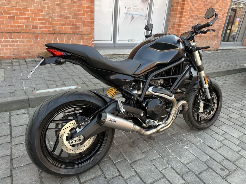 Ducati Monster 797 Abs Sportowy wydech Shark 2018r