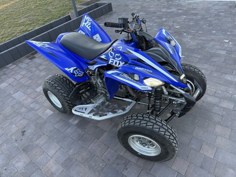 Yamaha raptor 350 , Homologacja 2012